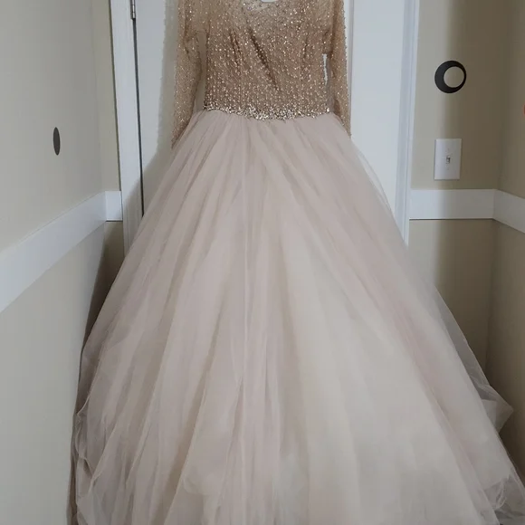 Dresses | Nwt Rose Gold Wedding Dress | Poshmark